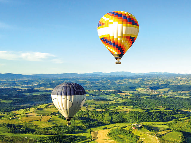 perché fare un viaggio con mongolfiere firenze