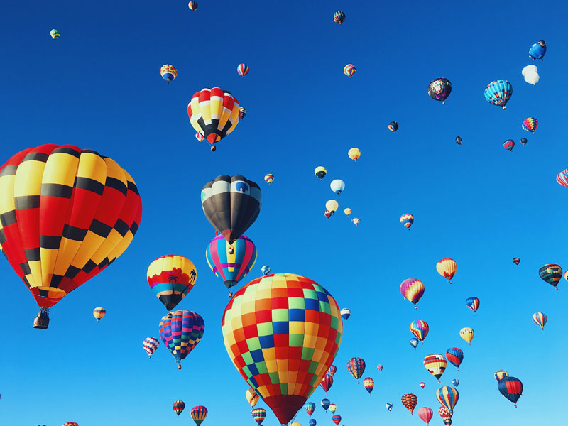 Regalare un volo in mongolfiera in Toscana