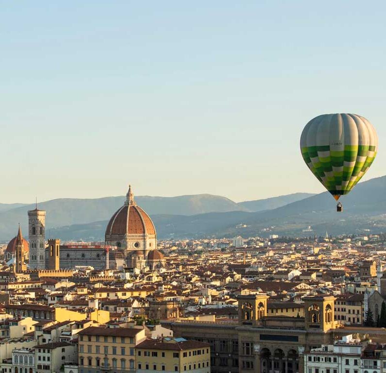 mongolfiera Toscana